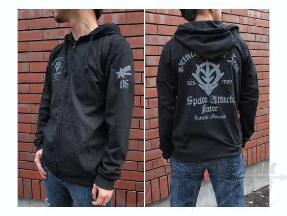 Zeon Space Attack Force Tenjiku Parka Black L