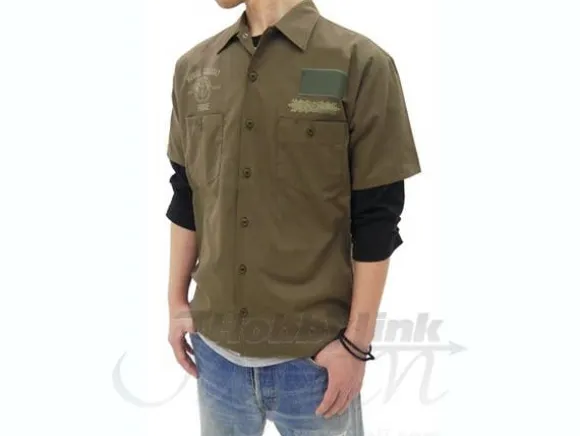 Zeon Work Shirt Khaki XL