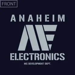 Zeta Gundam: Anaheim Electronics Heavy Weight T-shirt NAVY L