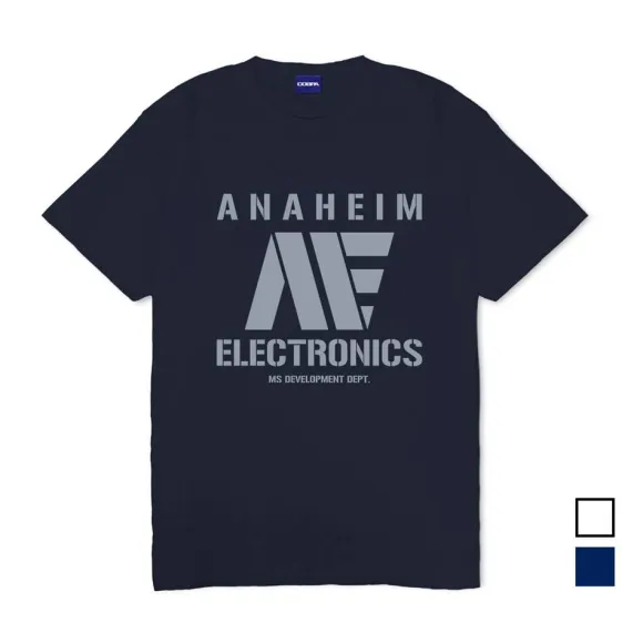 Zeta Gundam: Anaheim Electronics Heavy Weight T-shirt NAVY L