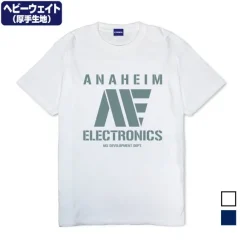Zeta Gundam: Anaheim Electronics Heavy Weight T-shirt WHITE XL