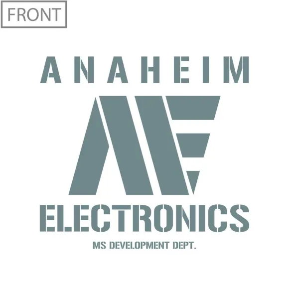 Zeta Gundam: Anaheim Electronics Heavy Weight T-shirt WHITE S