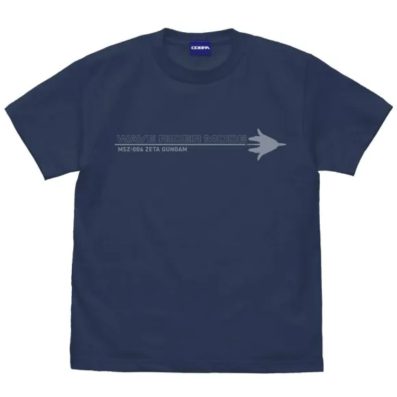 Zeta Gundam: Drawing Wave Rider T-shirt SLATE XL