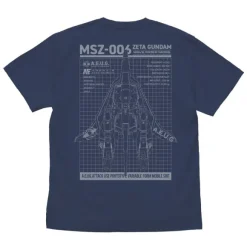 Zeta Gundam: Drawing Wave Rider T-shirt SLATE M