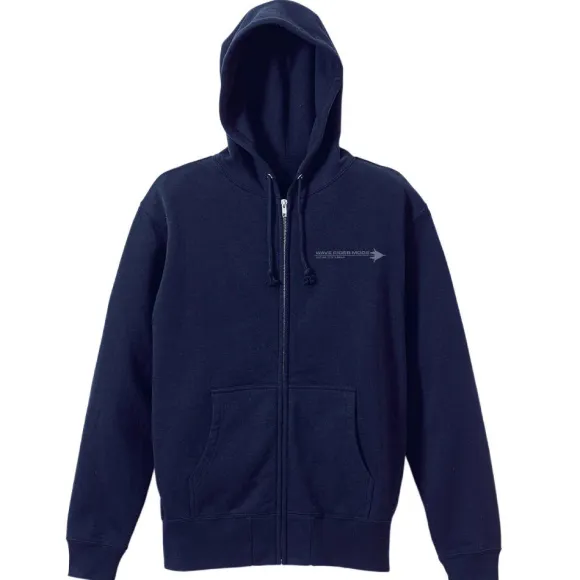 Zeta Gundam: Newly Drawn Wave Rider Zip Hoodie NAVY S