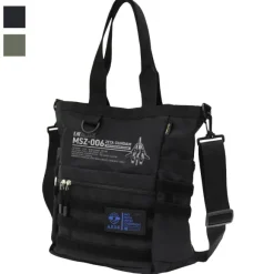 Zeta Gundam: Wave Rider Functional Tote Bag BLACK